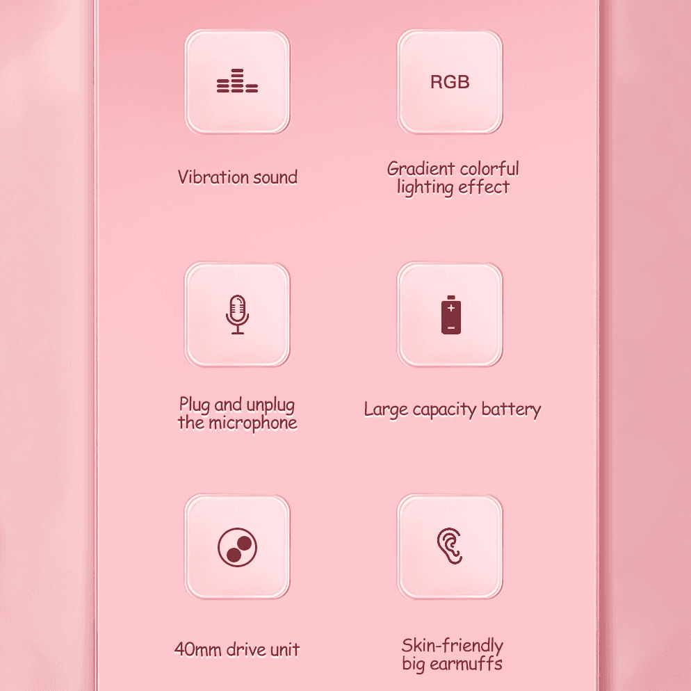 Bluetooth Slusalice Bunny Bele