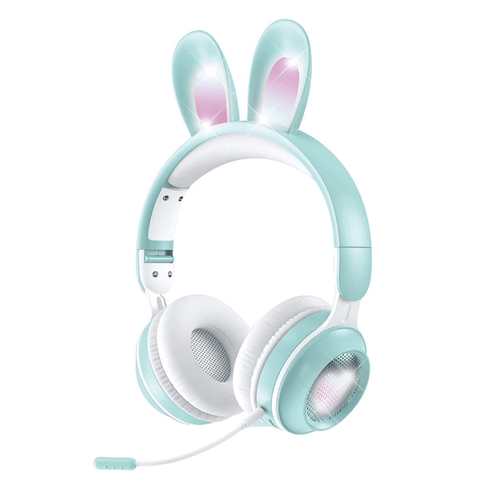 Bluetooth Slusalice Bunny Mint