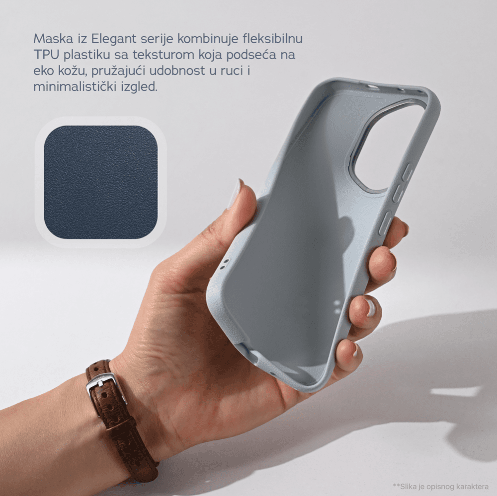 Torbica Elegant za Honor 600 Plava