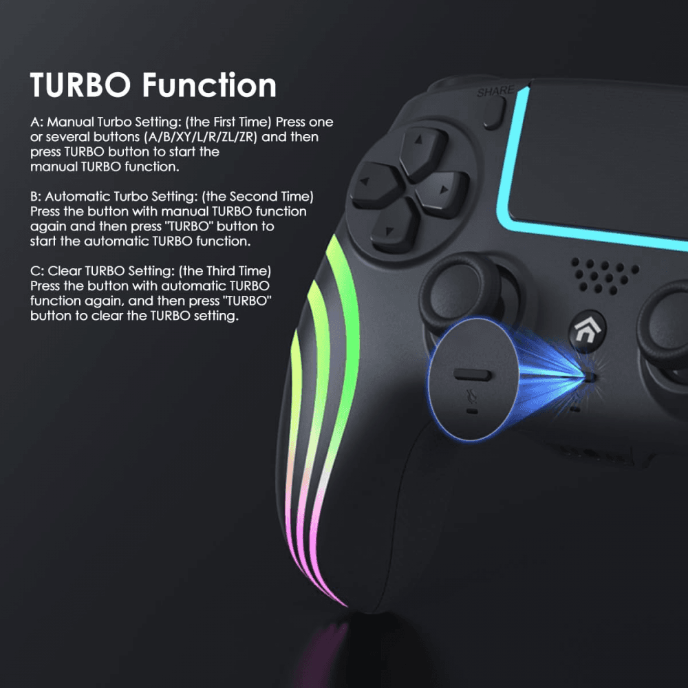 Joypad Elite Wireless za PS5 Crni RGB