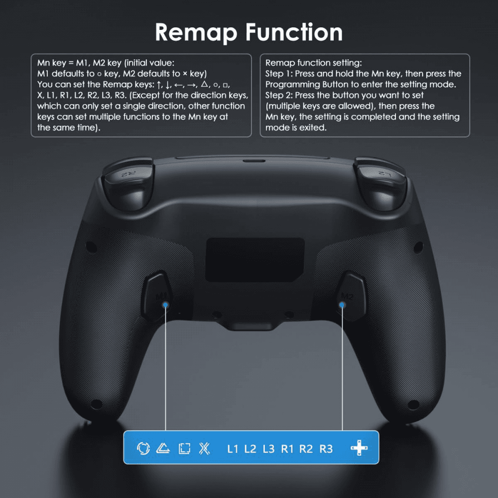 Joypad Elite Wireless za PS5 Crni RGB