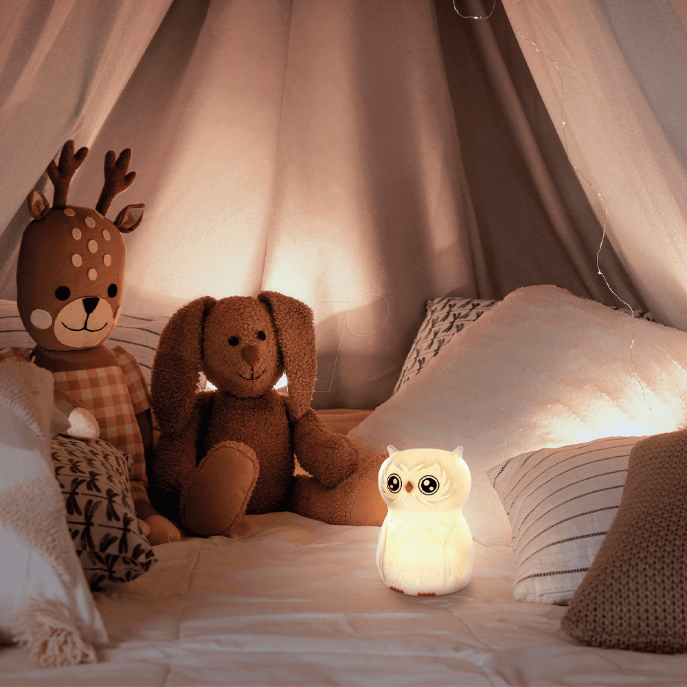 Ansmann Nocna Lampa za Decu Owl 1800-0090