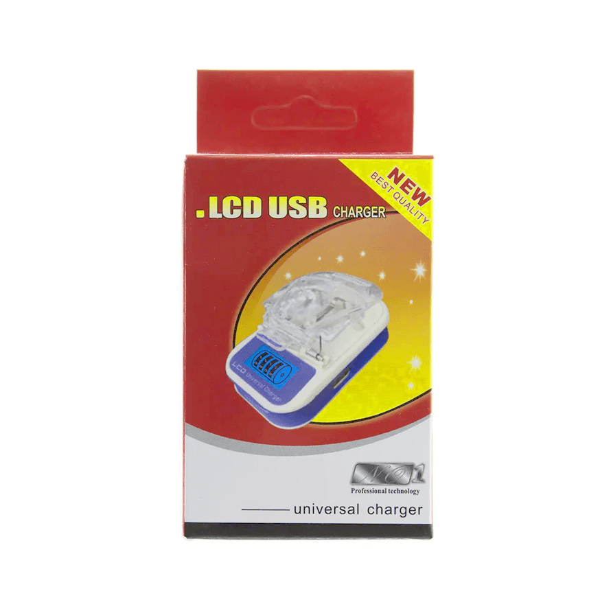 Kucni Punjac za Bateriju Univerzalni sa Lcd-om